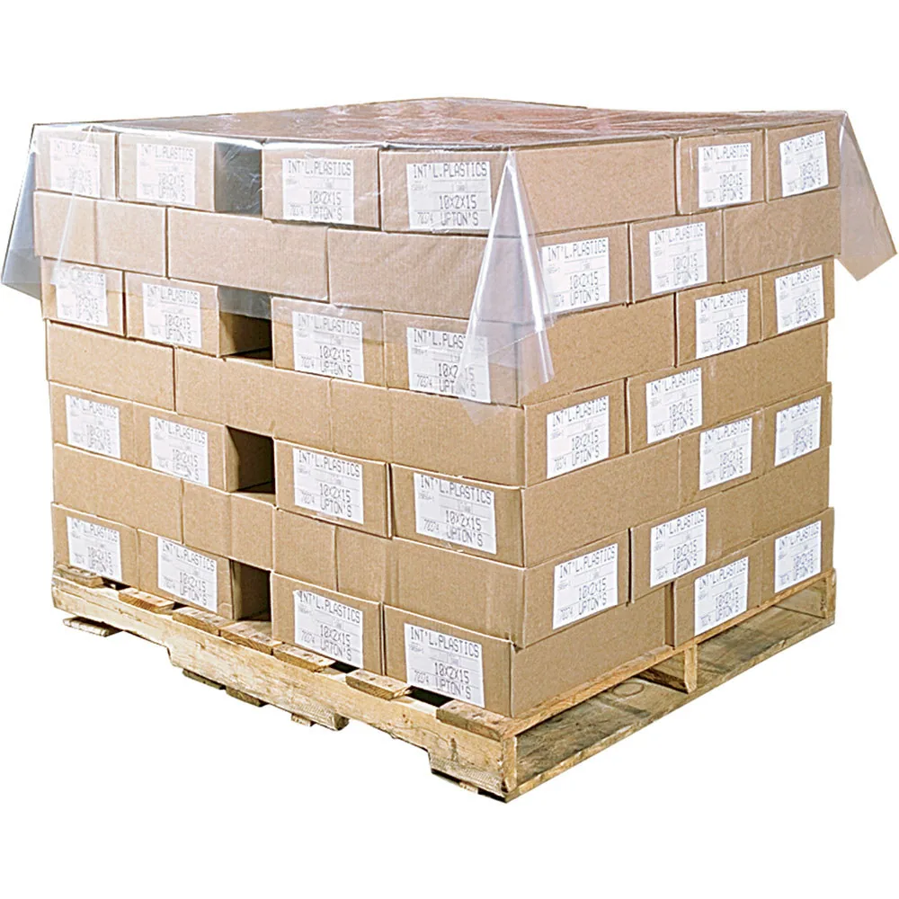 Waterproof Reusable PE Pallet Wrap Covers Soft Blow Molding Elastic Barrier Price Pallet Cover