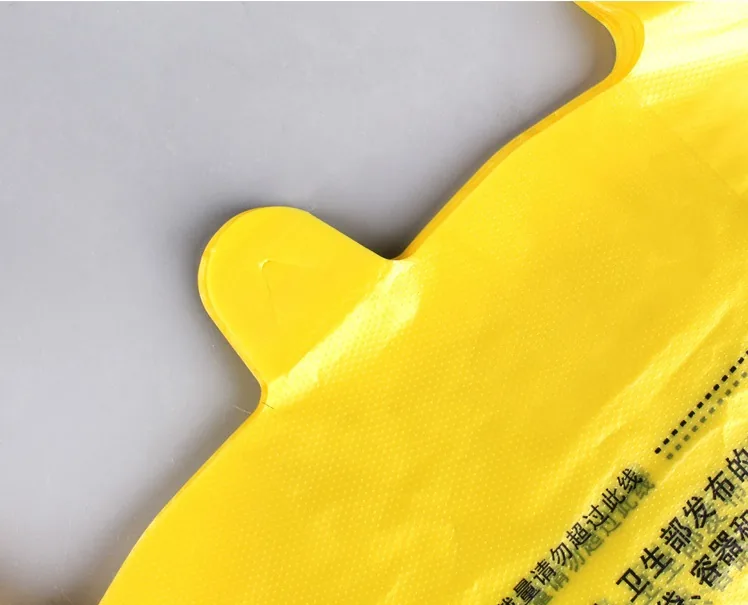 Yellow Customized Autoclave Wholesales Plastic Bag Biohazard Garbage Bag Medical Waste Bag for Hospital Clinic