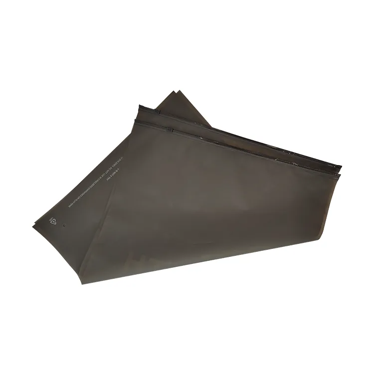 Zip Lock Custom Printed Black CPE Jewelry Frosted Plastic Bag with Slider Zipper Frosted Zipper Poly Bag With Your Logo